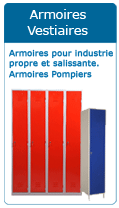 armoires vestiaires metalliques